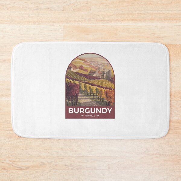Item preview, Burgundy France Travel Sticker designed and sold by TulipaGraphics.