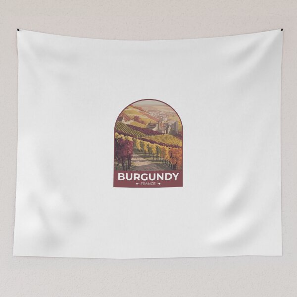 Item preview, Burgundy France Travel Sticker designed and sold by TulipaGraphics.