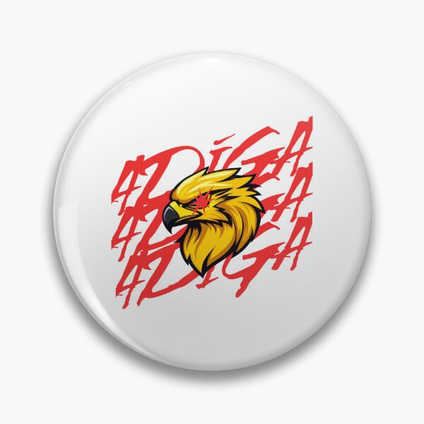 Item preview, Adiga Eagle Streetwear Graphic Bold Red Yellow designed and sold by Kavkaz.North.