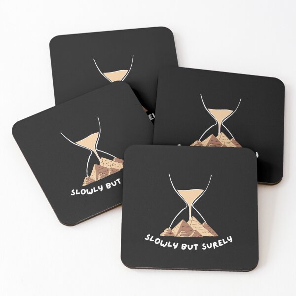 Item preview, Slowly But Surely: Pyramid & Hourglass Art designed and sold by Atlasoloji.