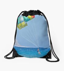 Time to get wet! Drawstring Bag