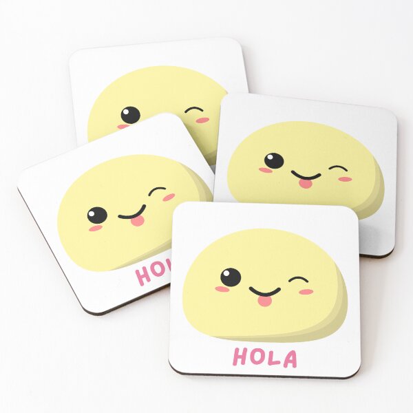 Item preview, Cute Yochi Hola Blob Kawaii Character | Funny Winking Pastel Cartoon Greeting designed and sold by kavishkanavodani.