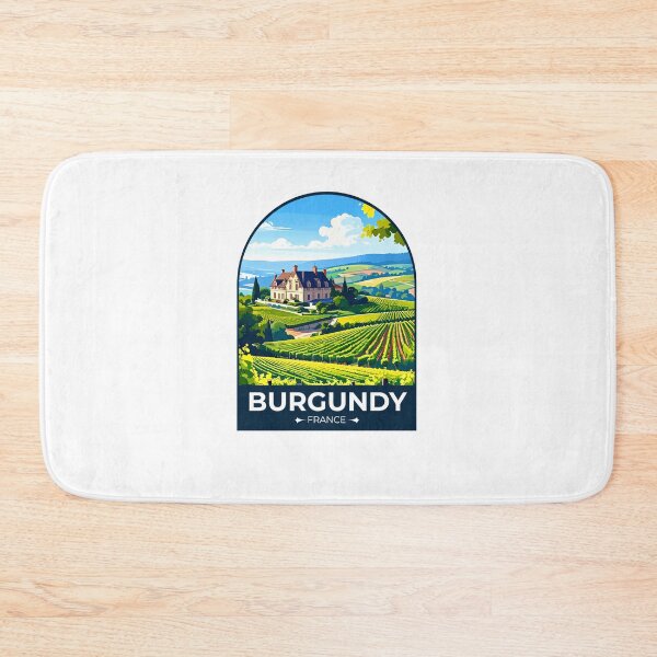 Item preview, Burgundy France Travel Sticker designed and sold by TulipaGraphics.