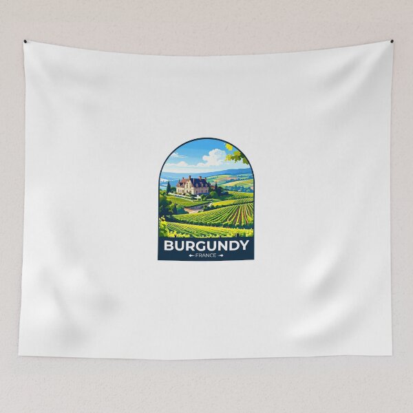 Item preview, Burgundy France Travel Sticker designed and sold by TulipaGraphics.