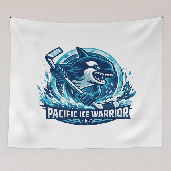 Item preview, Canucks Hockey Alternative Logo pacific ice warrior designed and sold by trendie-tees.