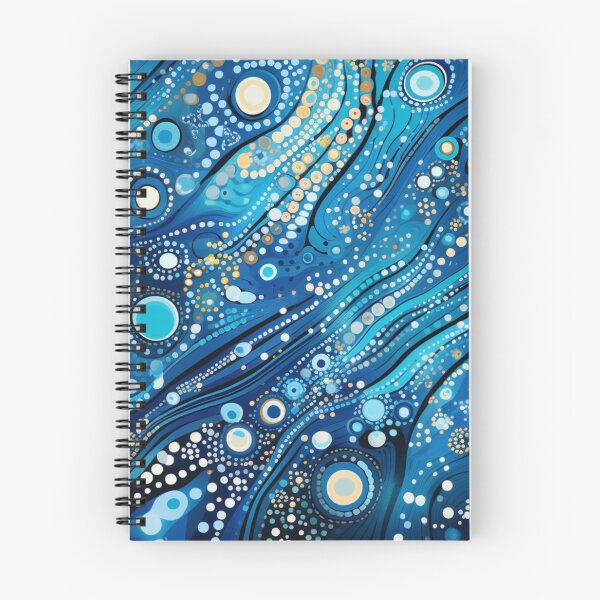 Item preview, Aboriginal Inspired Dot Art - Oceanography designed and sold by GrinGalore.