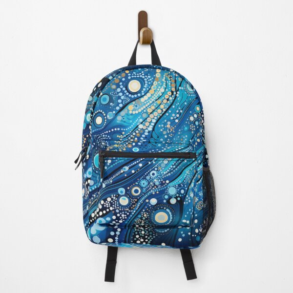 Item preview, Aboriginal Inspired Dot Art - Oceanography designed and sold by GrinGalore.