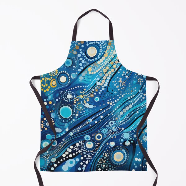 Item preview, Aboriginal Inspired Dot Art - Oceanography designed and sold by GrinGalore.