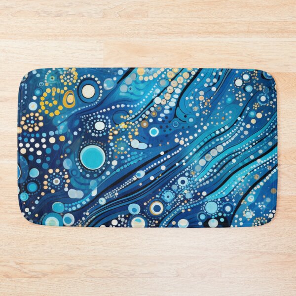 Item preview, Aboriginal Inspired Dot Art - Oceanography designed and sold by GrinGalore.