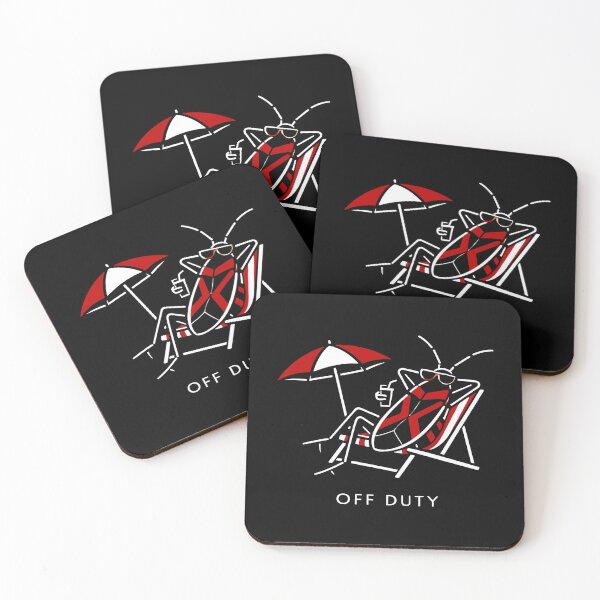 Item preview, Summer Vacation Insect Humor Relaxing Bug Minimalist Vector designed and sold by SplashTastic.