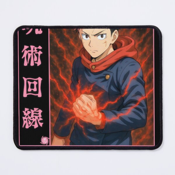 Item preview, Cursed Energy Sorcerer – Dark Anime Fighter designed and sold by aztra-art.