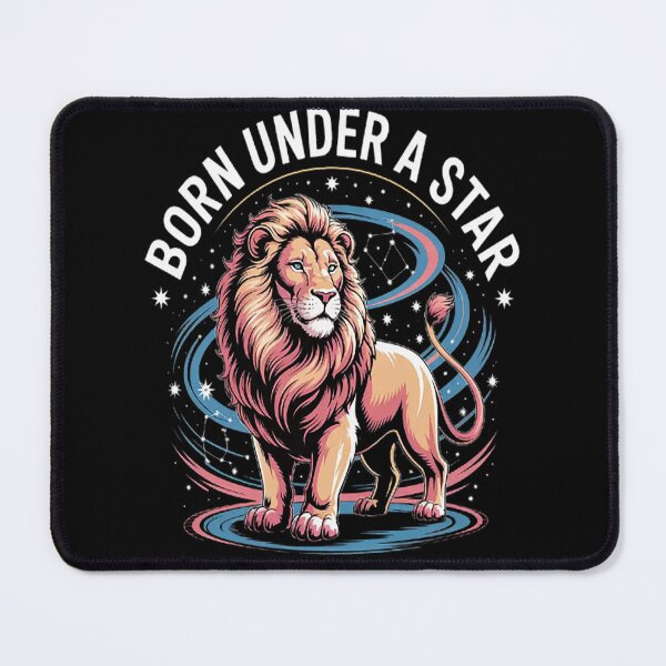 Item preview, Lions Pride Born Under A Star designed and sold by mandiana.