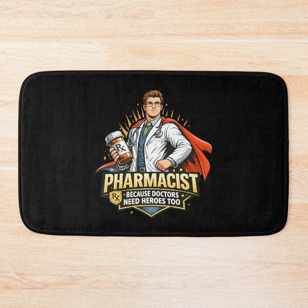Item preview, Pharmacist Superhero – Because Doctors Need Heroes Too designed and sold by SidTastic .