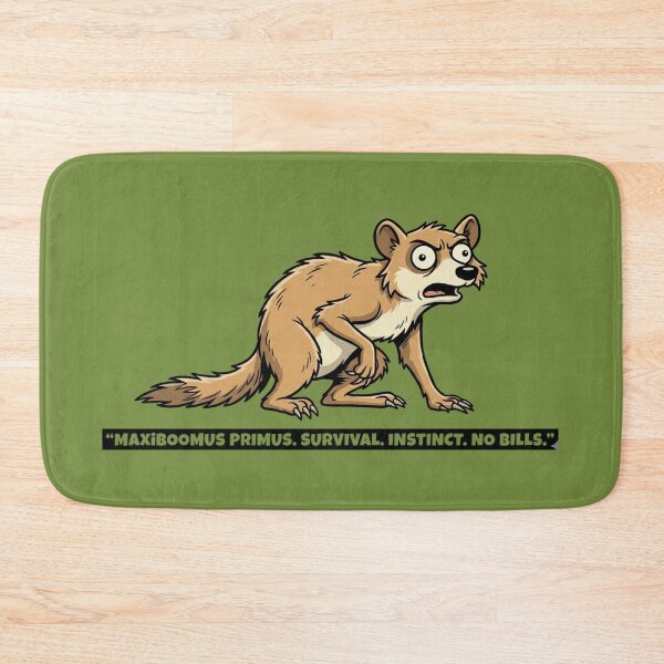 Item preview, MAXiBoOMus Primus - Survival Instinct Retro Cartoon designed and sold by mAXiBoOM.