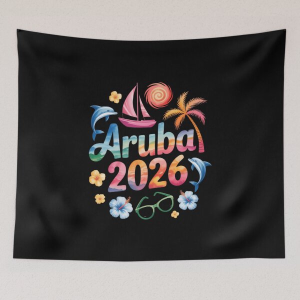 Item preview, Aruba 2026 Vacation Beach Tie Dye Trip Summer Vibes designed and sold by FaithAbbott.