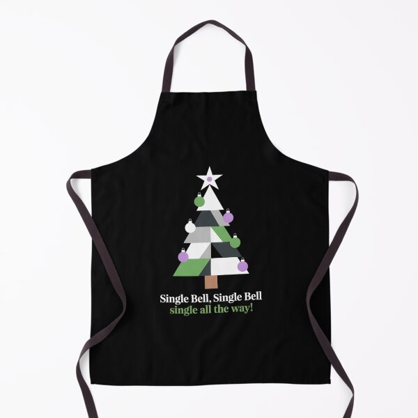 Item preview, Aro Ace Pride Graphic Black Small Modern Humorous LGBT Christmas Tree Pride designed and sold by FaithAbbott.