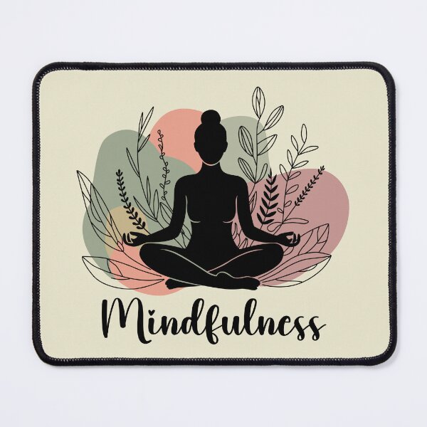 Item preview, Mindfulness Yoga Spiritual Meditation Body, Mind, and Spirit Design designed and sold by Working Pajama.