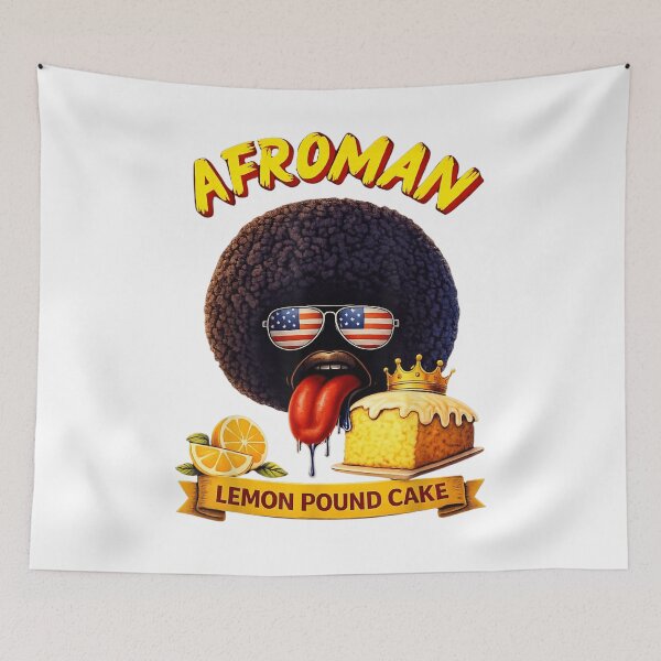 Item preview, Afroman Lemon Pound Cake Funny Gifts Fan  designed and sold by WSTRap.