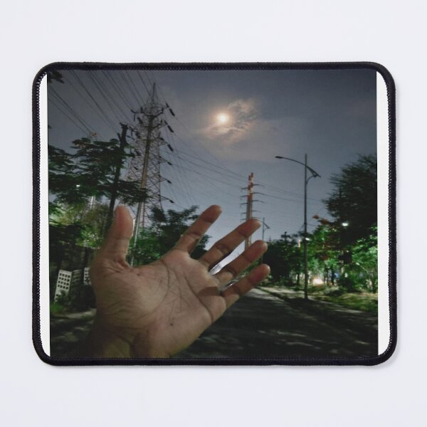 Item preview, Hand Holding Moon Night Aesthetic designed and sold by GouravArts.