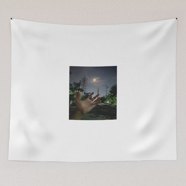 Item preview, Hand Holding Moon Night Aesthetic designed and sold by GouravArts.