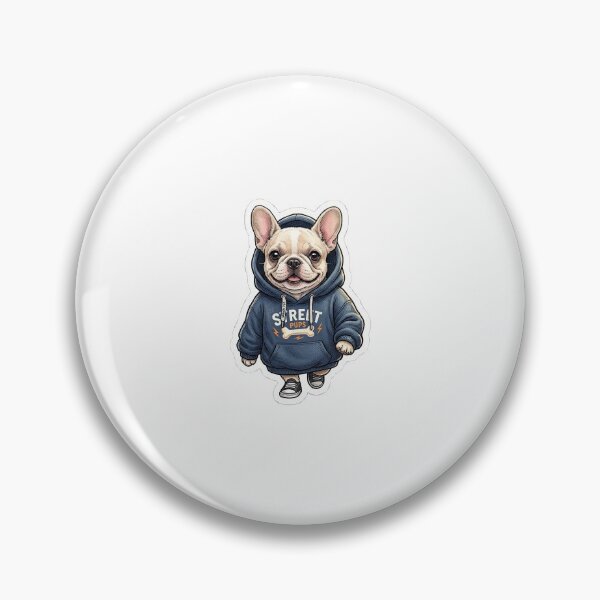 Item preview, Cool Hoodie Dog Sticker | Street Style Pet designed and sold by SainiArt19.