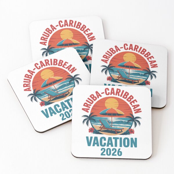 Item preview, Aruba Caribbean 2026 Family Vacation Beach Summer Vibes designed and sold by FaithAbbott.