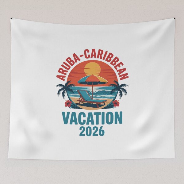 Artikelvorschau, Aruba Karibik 2026 Familienurlaub Strand Sommerfeeling entworfen und verkauft von FaithAbbott.
