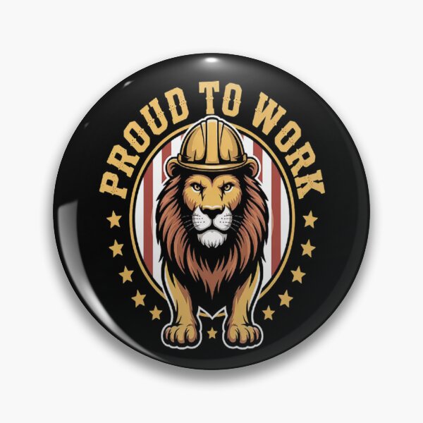 Item preview, Lions Valor Proud To Work designed and sold by mandiana.