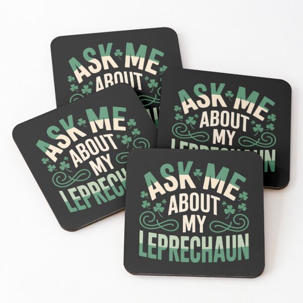 Item preview, ASK ME ABOUT MY LEPRECHAUN St. Patrick's Day designed and sold by FaithAbbott.