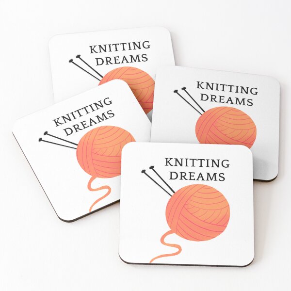 Item preview, Knitting Dreams: Yarn Ball & Needles designed and sold by Atlasoloji.