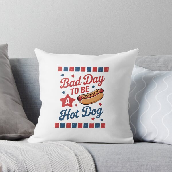 Item preview, Bad Day to Be a Hot Dog  4th of July designed and sold by FaithAbbott.