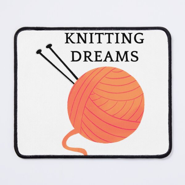 Item preview, Knitting Dreams: Yarn Ball & Needles designed and sold by Atlasoloji.