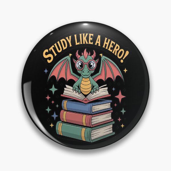 Item preview, Little Dragon Wisdom Study Like A Hero designed and sold by mandiana.