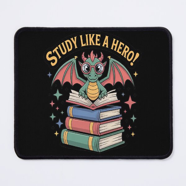 Item preview, Little Dragon Wisdom Study Like A Hero designed and sold by mandiana.