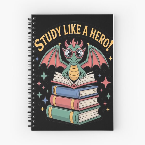 Item preview, Little Dragon Wisdom Study Like A Hero designed and sold by mandiana.