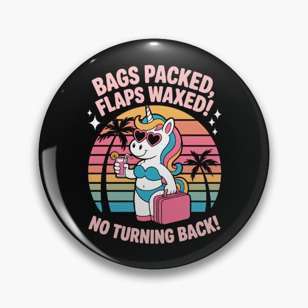 Item preview, Bags Packed Flaps Waxed Unicorn Girls Trip Summer Vacation designed and sold by FaithAbbott.