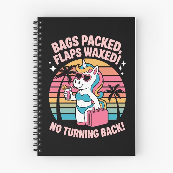Item preview, Bags Packed Flaps Waxed Unicorn Girls Trip Summer Vacation designed and sold by FaithAbbott.