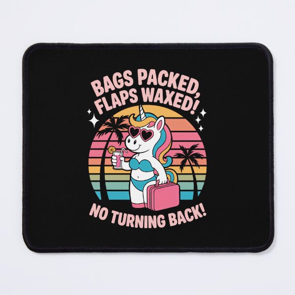 Item preview, Bags Packed Flaps Waxed Unicorn Girls Trip Summer Vacation designed and sold by FaithAbbott.