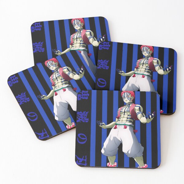 Item preview, Supernatural Striped Warrior – Intense Anime Combat Pose designed and sold by vistalyn.