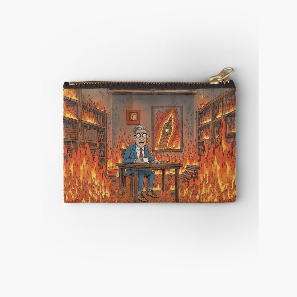 Item preview, This Is Fine - Silent Keir Starmer Edition designed and sold by DoomLoopDesigns.