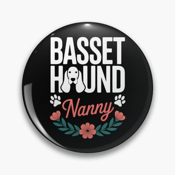 Item preview, Basset Hound Nanny Gifts Womens Mom Cute Dog Lover Christmas designed and sold by FaithAbbott.