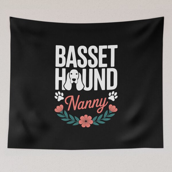 Item preview, Basset Hound Nanny Gifts Womens Mom Cute Dog Lover Christmas designed and sold by FaithAbbott.