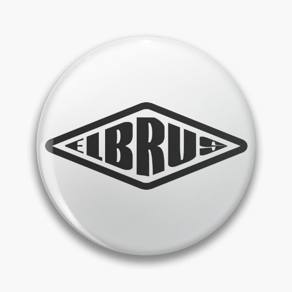 Item preview, Elbrus Minimal Mountain Badge Design designed and sold by Kavkaz.North.
