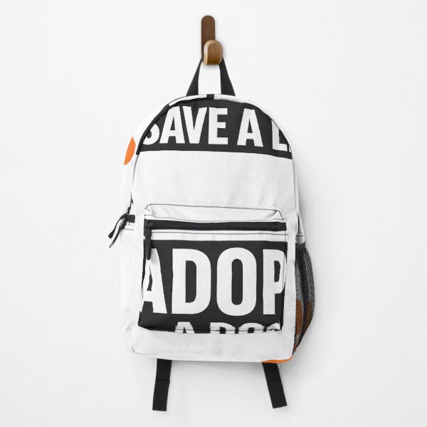 Item preview, Adopt A Dog Save A Life , national dog day rescue lover gift, animal adoption awareness graphic tee designed and sold by Inkvado.