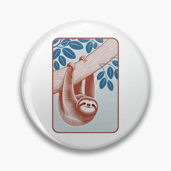 Item preview, Chill Sloth Hanging Out designed and sold by Angry Swan Designs.