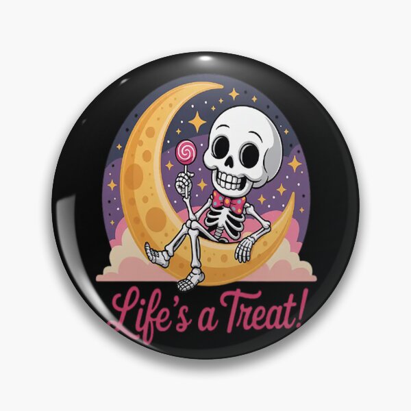Item preview, Live Your Best Lifes A Treat Skeletons Stars designed and sold by mandiana.