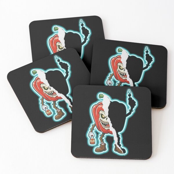Item preview, Evil Hot Peppr - Vintage Monster Cartoon Style designed and sold by MBBialyPiksel.