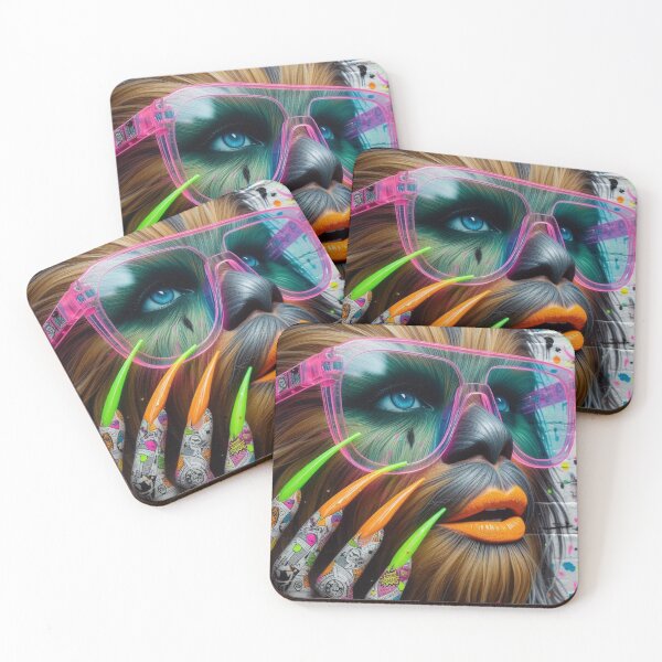 Item preview, ? TITLE “GLAM‑BEAST STREET GLITCH — FURRY ICON IN FULL CHAOS MODE” designed and sold by Print Fiction.