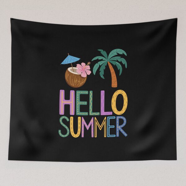 Item preview, Hello Summer Summer Vibes Family Vacay Cute Beach designed and sold by FaithAbbott.
