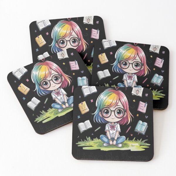 Item preview, Living The Dream Rainbow Whimsy designed and sold by mandiana.